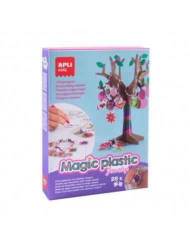 Jogo Joias Plástico Mágico Apli Kids