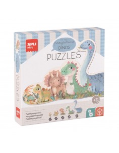 Puzzle Progressivo My First Dinos