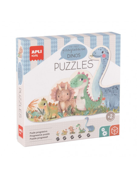 Puzzle Progressivo My First Dinos