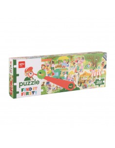 Jogo Educativo Puzzle Apli Observação Mercado 200 Peças