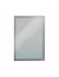 Moldura Magnética A4 Duraframe Prata 498823 1un