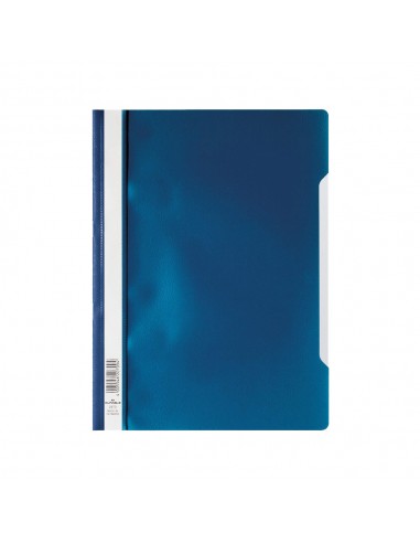 Classificador Capa Transparente Azul Escuro Durable 257307