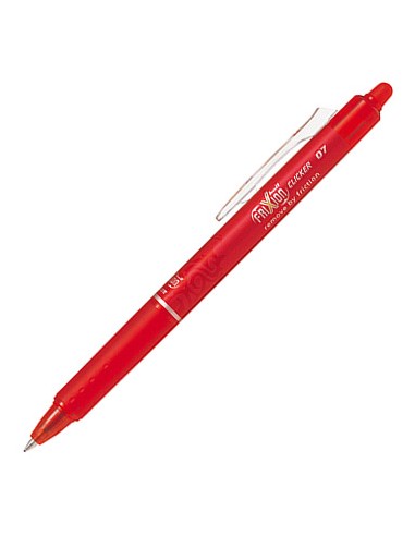Esferográfica Gel Pilot Frixion Ball Clicker Verm. 0,7mm 1un