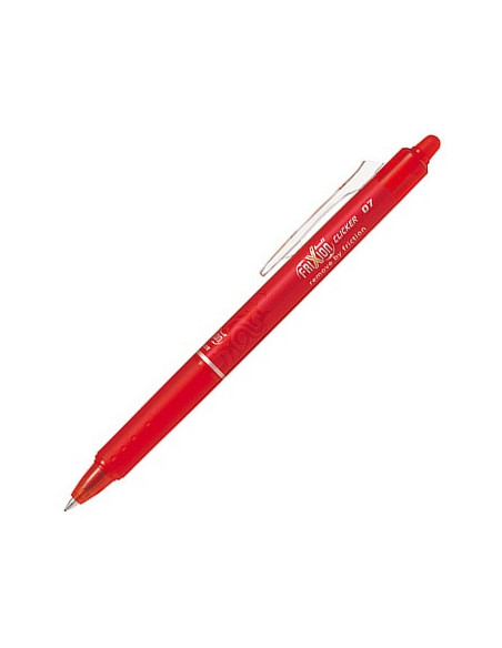 Esferográfica Gel Pilot Frixion Ball Clicker Verm. 0,7mm 1un