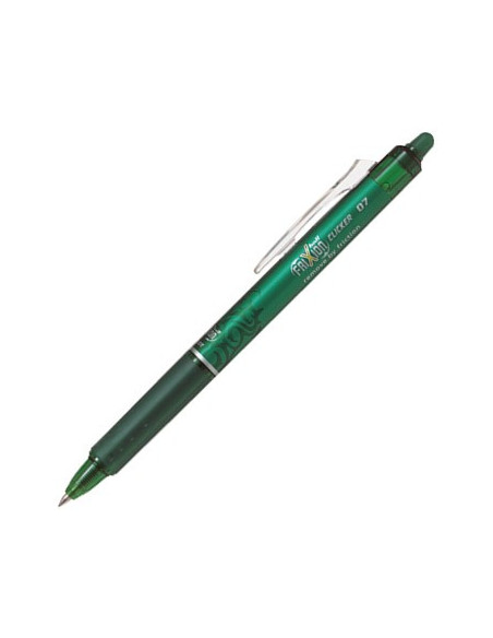 Esferográfica Gel Pilot Frixion Ball Clicker Verde 0,7mm 1un