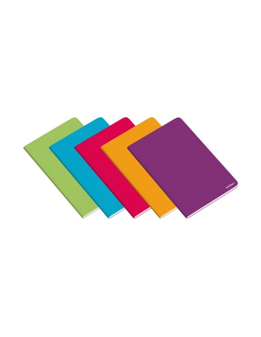 Caderno Agrafado A4 Pautado PP Ambar School Sortido 48Fls 1u