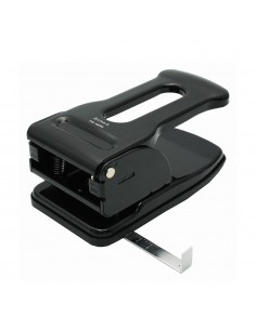 Furador 70 Folhas com guia Preto