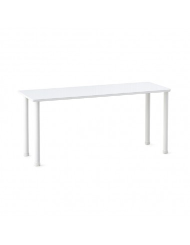 Secretária Individual Ballet 1600x800x720mm Cinza