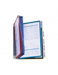 Expositor Suporte Parede 10 Bolsas Durable VarioWALL Sortido