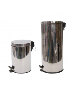 Contentor 05L+30L Metal Aço Inox Pedal Bundle