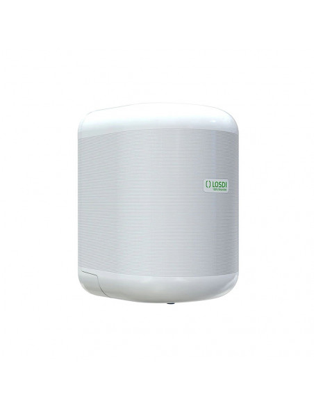 Dispensador Toalhas Rolo Ext Central EcoLuxe Losdi Branco