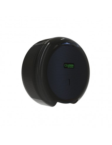 Dispensador Papel Higiénico Jumbo EcoLuxe Losdi Preto