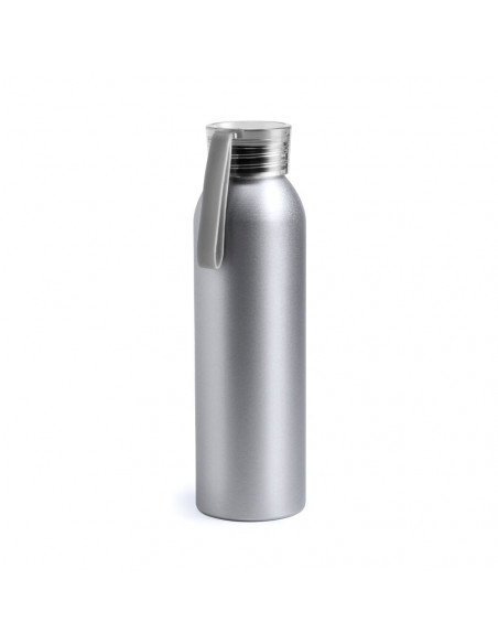 Garrafa Alumínio Cinza 650ml