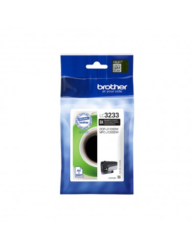 Tinteiro Brother LC3233BK Preto 3000 Pág.