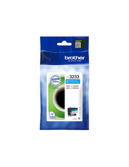 Tinteiro Brother LC3233C Azul 1500 Pág.