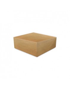 Caixa Cartolina Kraft 13,5x11,7cm 100un