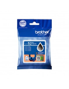 Tinteiro Brother LC521BK Preto 500 Pág.