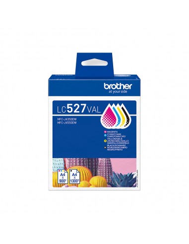 Pack Tinteiros Brother LC527VAL 4 Cores
