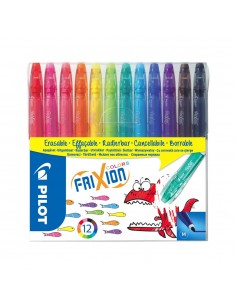 Marcador Feltro Frixion Colors Apagável 12 Cores