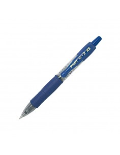 Esferográfica Gel Pilot G-2 Pixie Mini Retrátil Azul 0,7mm