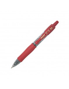 Esferográfica Gel Pilot G-2 Pixie Mini Retrátil Vermelho 0,7