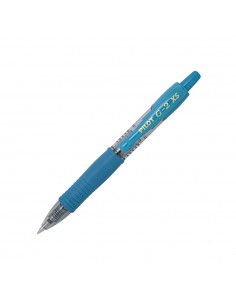Esferográfica Gel Pilot G-2 Pixie Mini Retrátil Azul BB 0,7