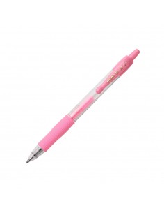 Esferográfica Gel Pilot G-2 Retrátil Rosa Pastel 0,7mm 1un