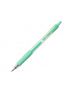 Esferográfica Gel Pilot G-2 Retrátil Verde Pastel 0,7mm 1un