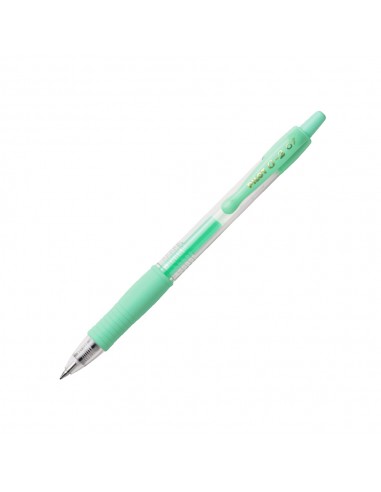 Esferográfica Gel Pilot G-2 Retrátil Verde Pastel 0,7mm 1un