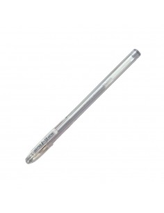 Esferográfica Gel Pilot G1 M Prateado 0,7mm 1un