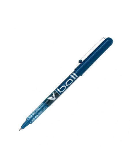 Esferográfica Gel Pilot V-Ball F Azul 0,5mm 1un