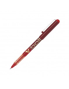 Esferográfica Gel Pilot V-Ball M Vermelho 0,7mm 1un