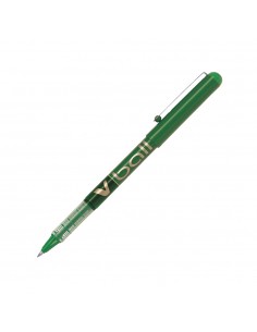 Esferográfica Gel Pilot V-Ball M Verde 0,7mm 1un