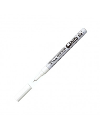 Marcador Pilot Super Color EF Branco 0,5mm 1un