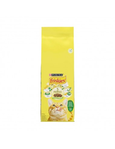 Alimento Seco para Gato Friskies Carne/Legumes Adulto 1,5Kg