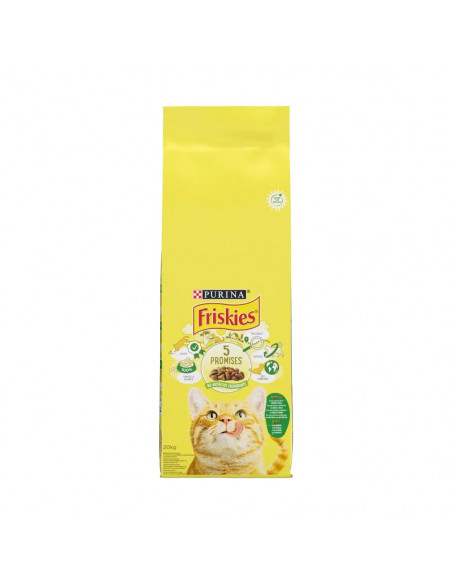 Alimento Seco para Gato Friskies Carne/Legumes Adulto 1,5Kg