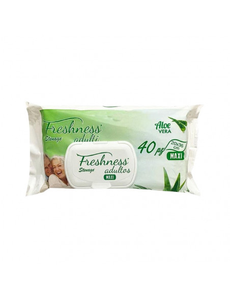Papel Higiénico Húmido Biodegradável Adulto 40un