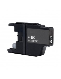Tinteiro Compatível Brother LC1240BK Preto 600 Pág.