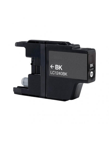 Tinteiro Compatível Brother LC1240BK Preto 600 Pág.