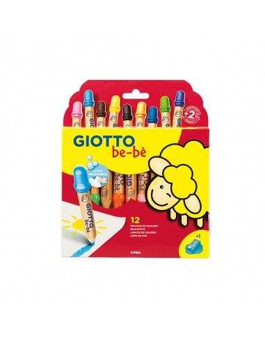 Lápis Cor 12un + 1 Afia Giotto Be-Be