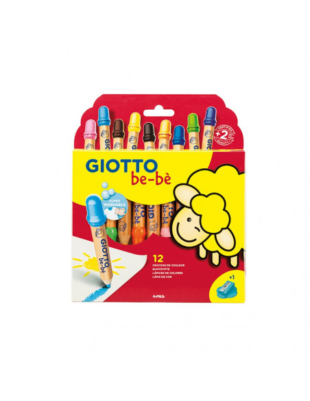 Lápis Cor 12un + 1 Afia Giotto Be-Be
