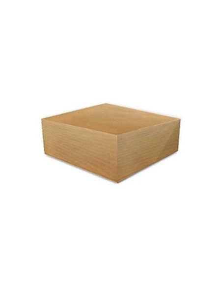 Caixa Cartolina Kraft 24x24cm 50un