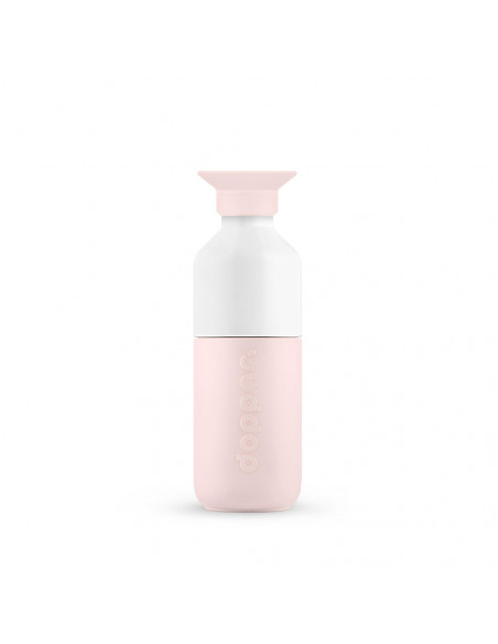 Garrafa Dopper Steel Soft Pink 350ml