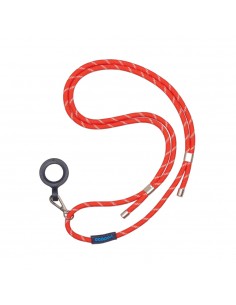 Fita para Garrafa Dopper Ajustável Silver Red