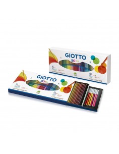 Lápis Cor Stilnovo + Marcadores Turbo Color 90un (50+40)