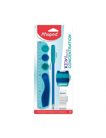 Conjunto Escolar Kidy Learn Concentration 4 Peças