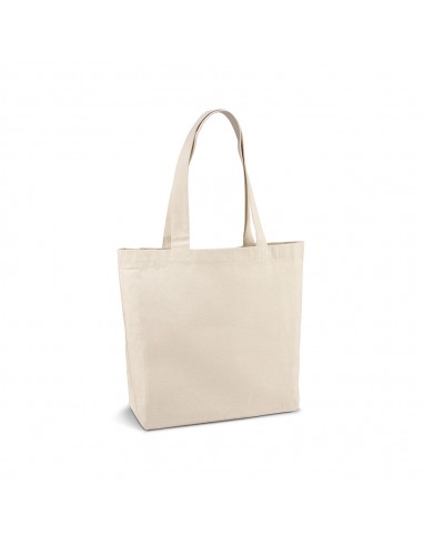 Saco de Compras 100% Algodão Alças Compridas 280g Cru