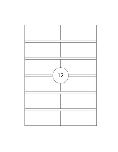 Etiquetas 105x044mm Xerox 100 Folhas A4 1200un