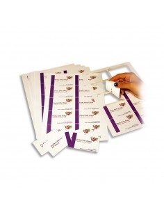 Cartões Visita 86x54mm 195g Laser Xerox 50Fls