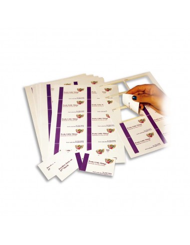 Cartões Visita 86x54mm 195g Laser Xerox 50Fls